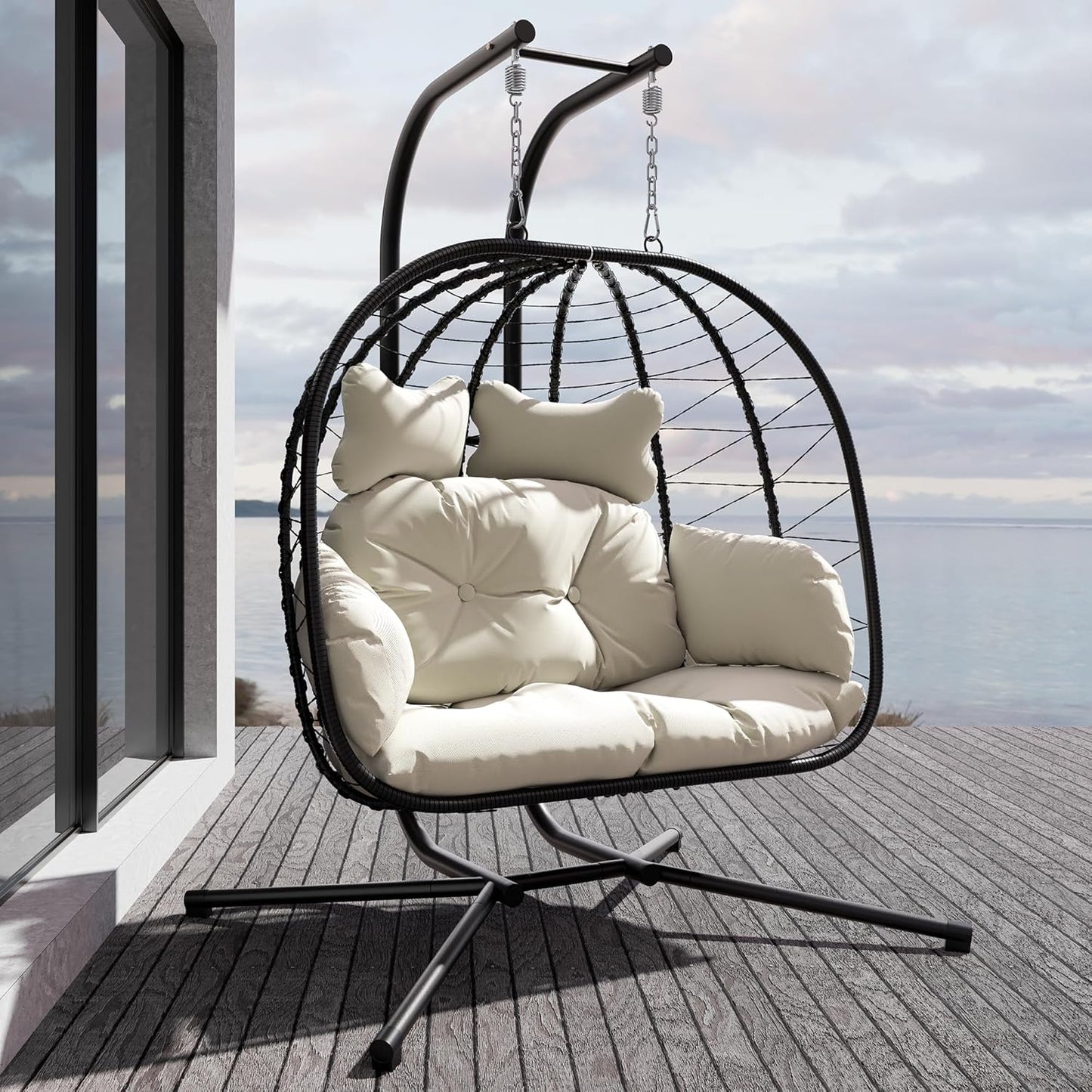 JESSELA - 2-Seater Hanging Pod Chair